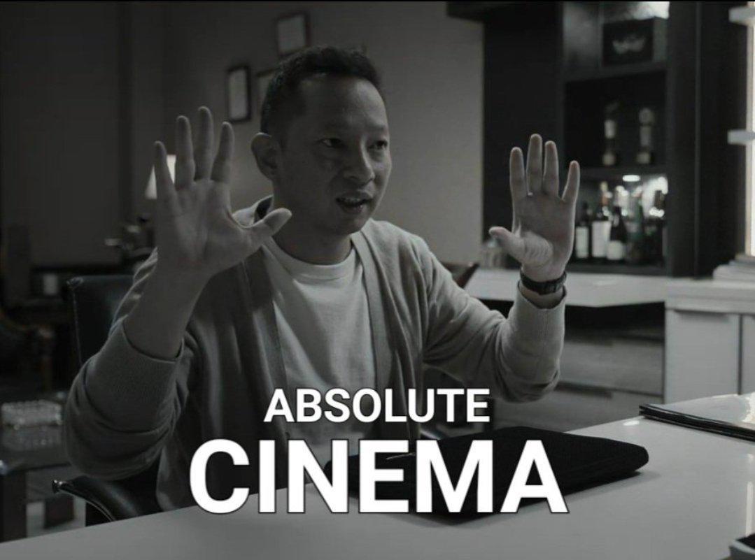 meme Absolute Cinema (x.com/habisnontonfilm)
