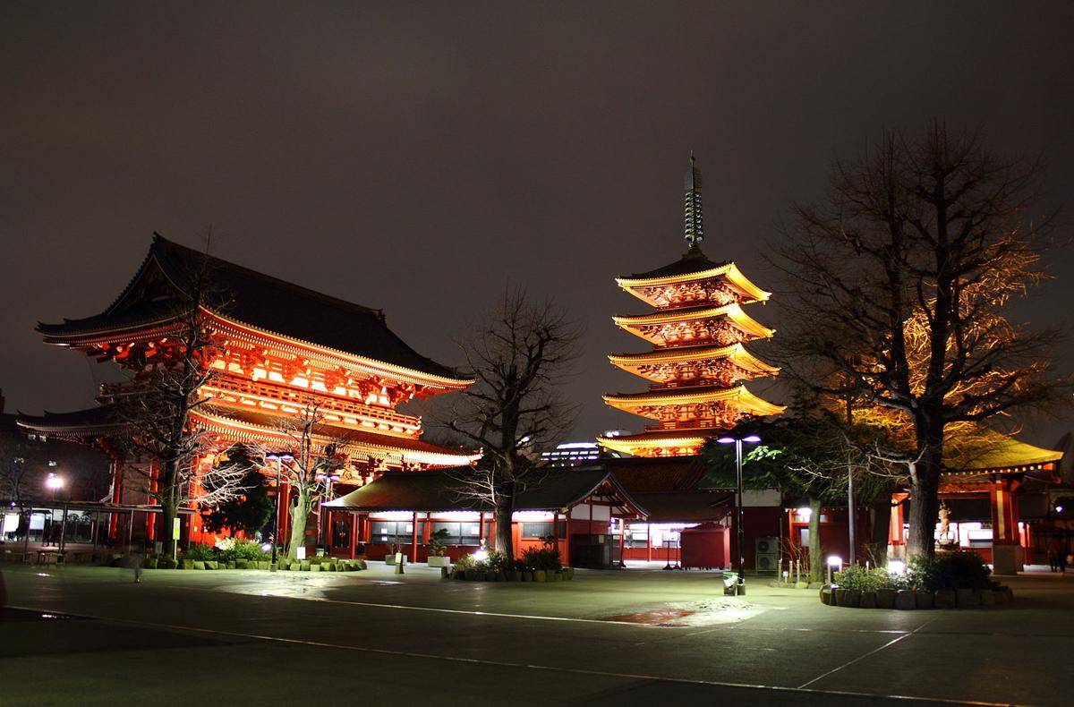 potret Kuil Sensoji (commons.wikimedia.org/Kakidai)