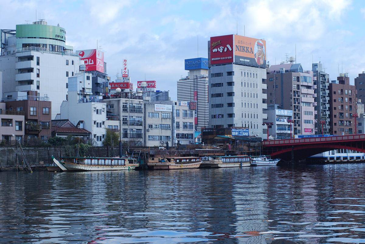 potret Sungai Sumida (commons.wikimedia.org/Cristian O. Arone)