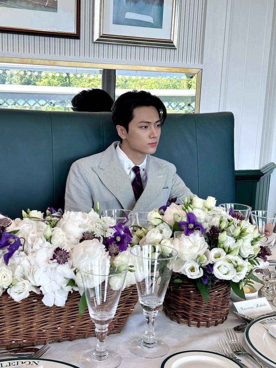 potret Jay ENHYPEN di event Ralph Lauren