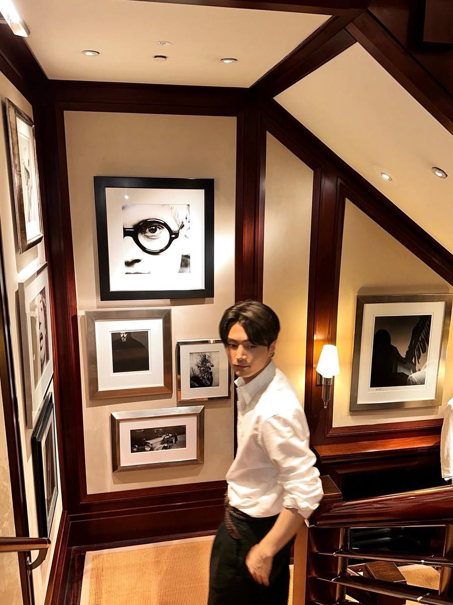 potret Jay ENHYPEN di event Ralph Lauren
