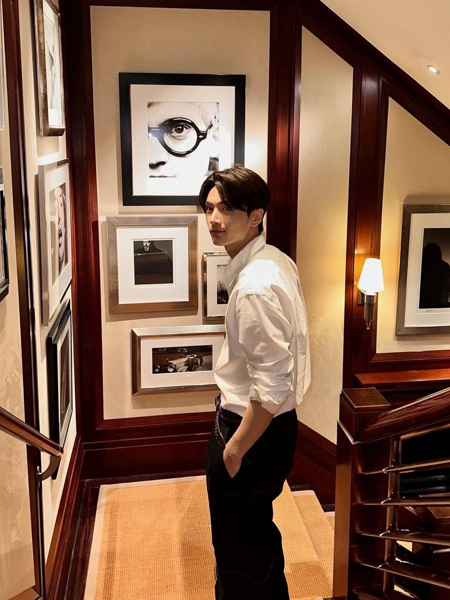 potret Jay ENHYPEN di event Ralph Lauren