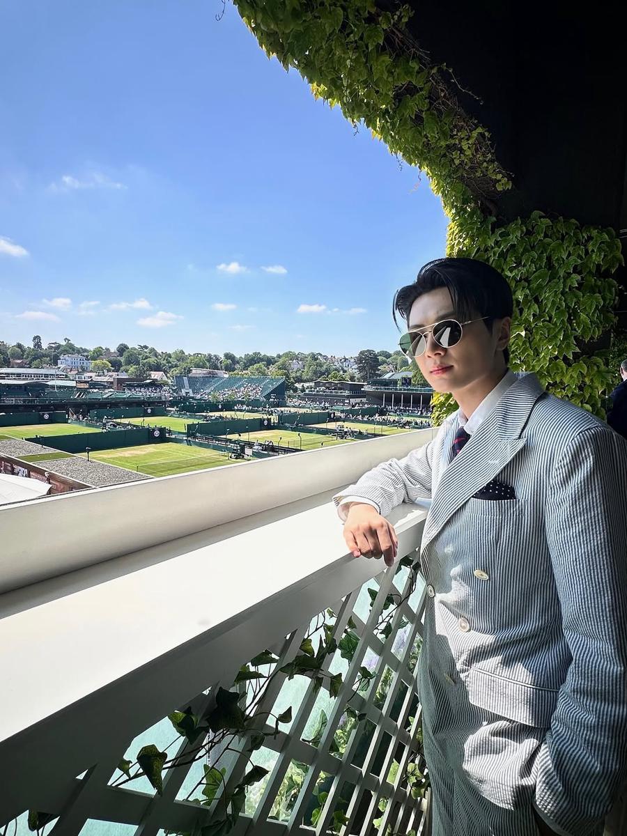 potret Jay ENHYPEN di event Ralph Lauren