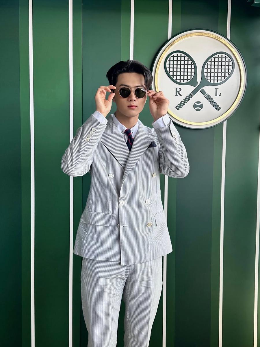 potret Jay ENHYPEN di event Ralph Lauren