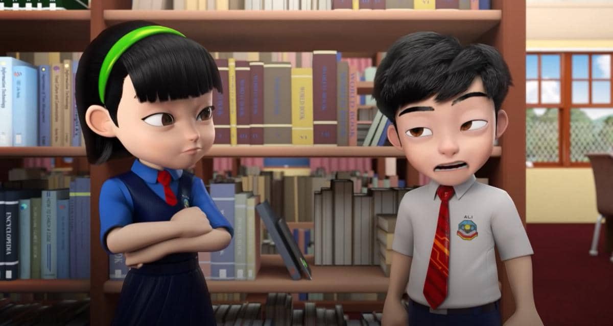 Apakah Ali dan Alicia Musuhan dalam Serial Ejen Ali? | IDN Times