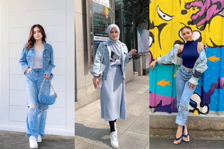 7 Ide OOTD dengan Jaket Jeans, Gaya Kasual dan Fashionable!