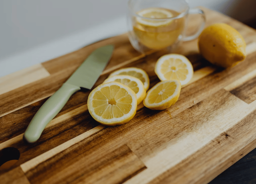 ilustrasi irisan lemon