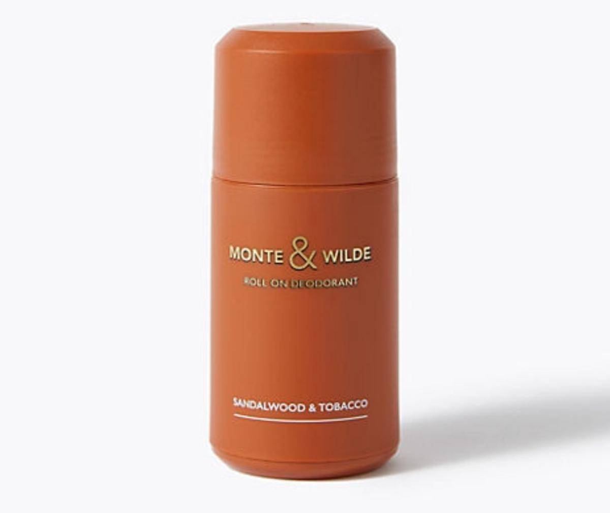 Monte & Wilde Sandalwood & Tobacco Roll On Deodorant (www.symeonidesfashion.com)