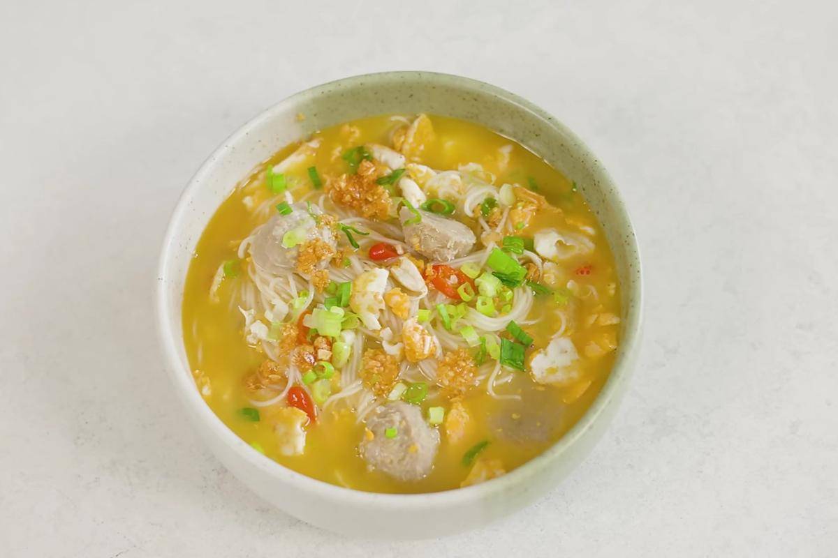 ilustrasi misoa ayam kuah telur (YouTube.com/Willgoz Kitchen)
