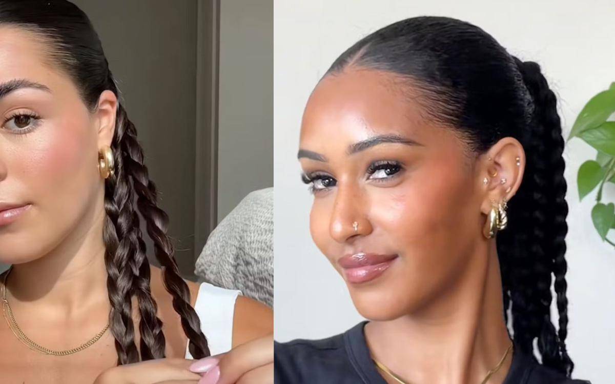 Medusa Ponytail, Tren Gaya Kepang Y2K di Musim Panas 2025