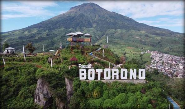 Puncak Botorono di Temanggung