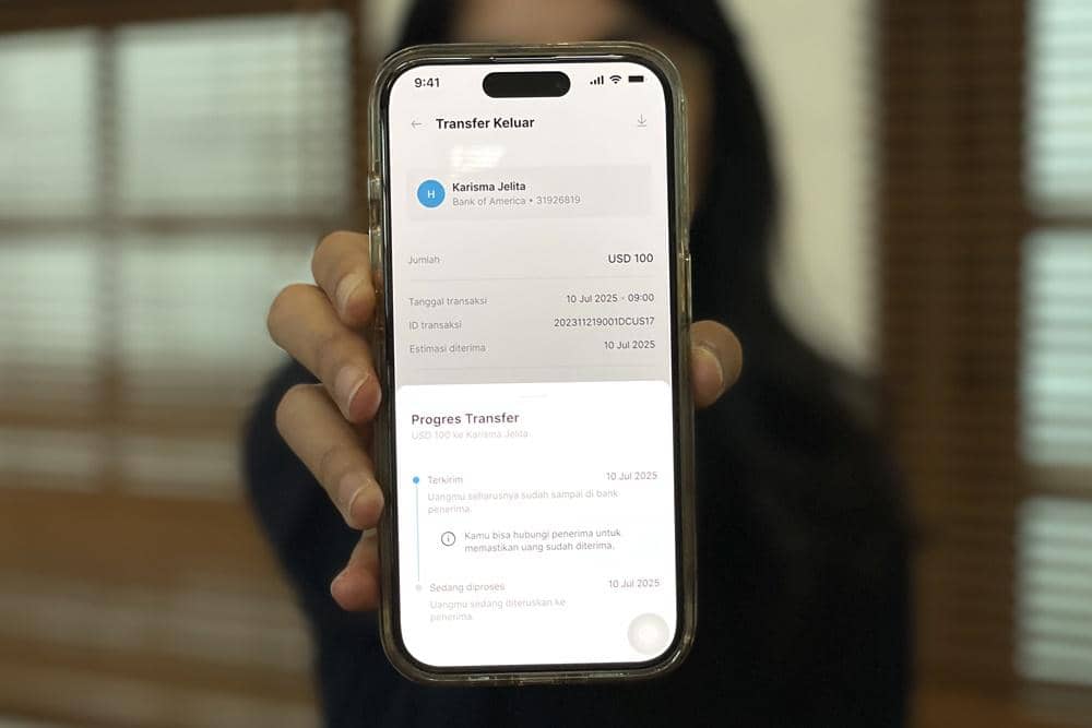 Tampilan UI_UX Layanan Transfer Internasional di Aplikasi Jenius, yang Kini Didukung oleh Kolaborasi bersama Wise Platform..JPG