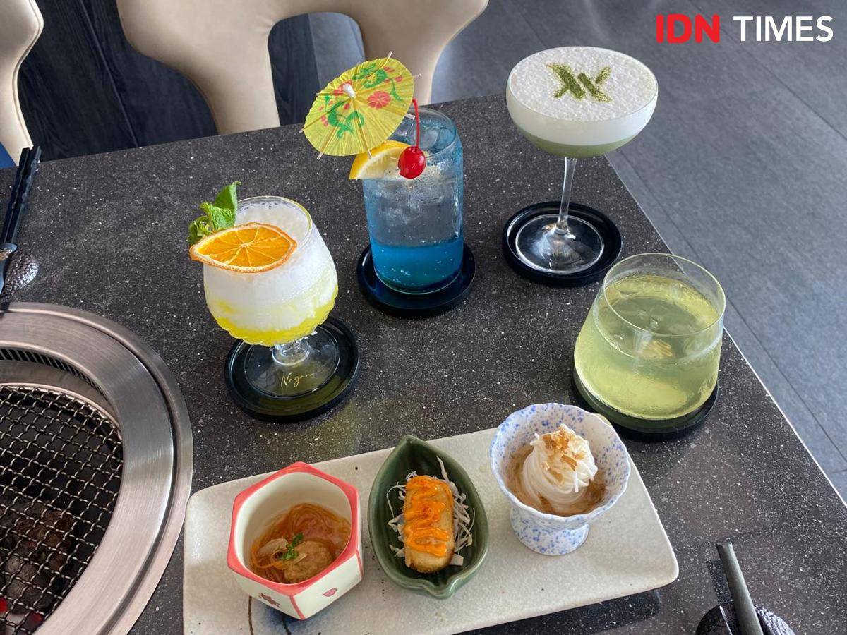 Potret mocktail di Nagano Japanese Restaurant Surabaya (IDN Times/Fina Wahibatun Nisa)