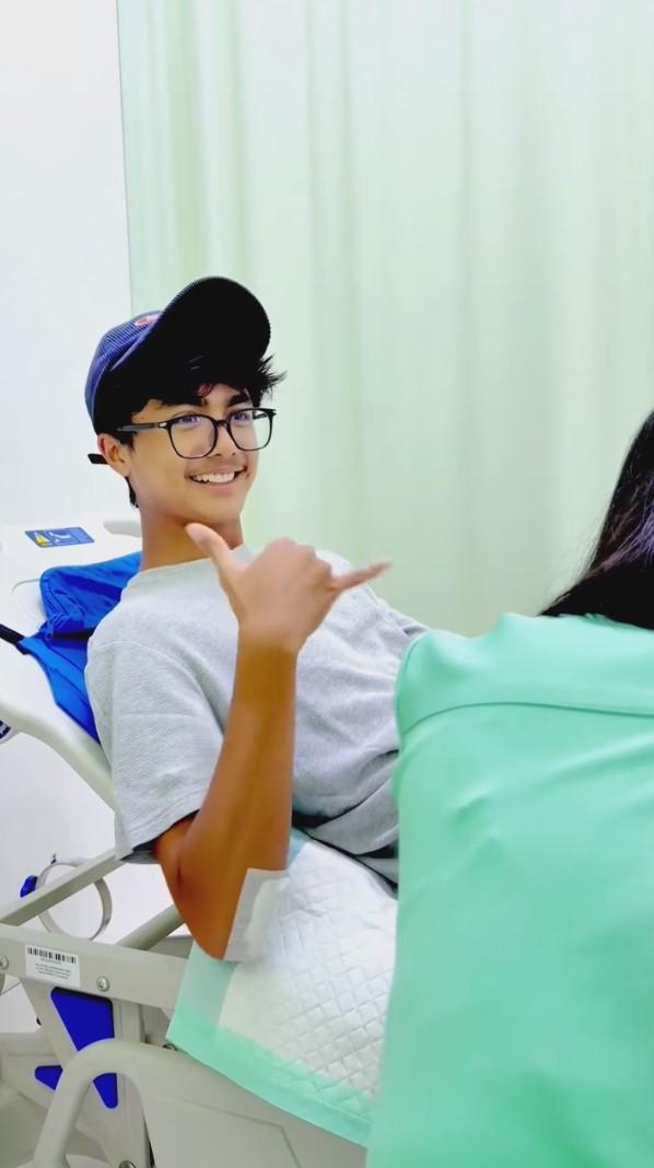 kondisi anak Hengky Kurniawan (instagram.com/hengkykurniawan)