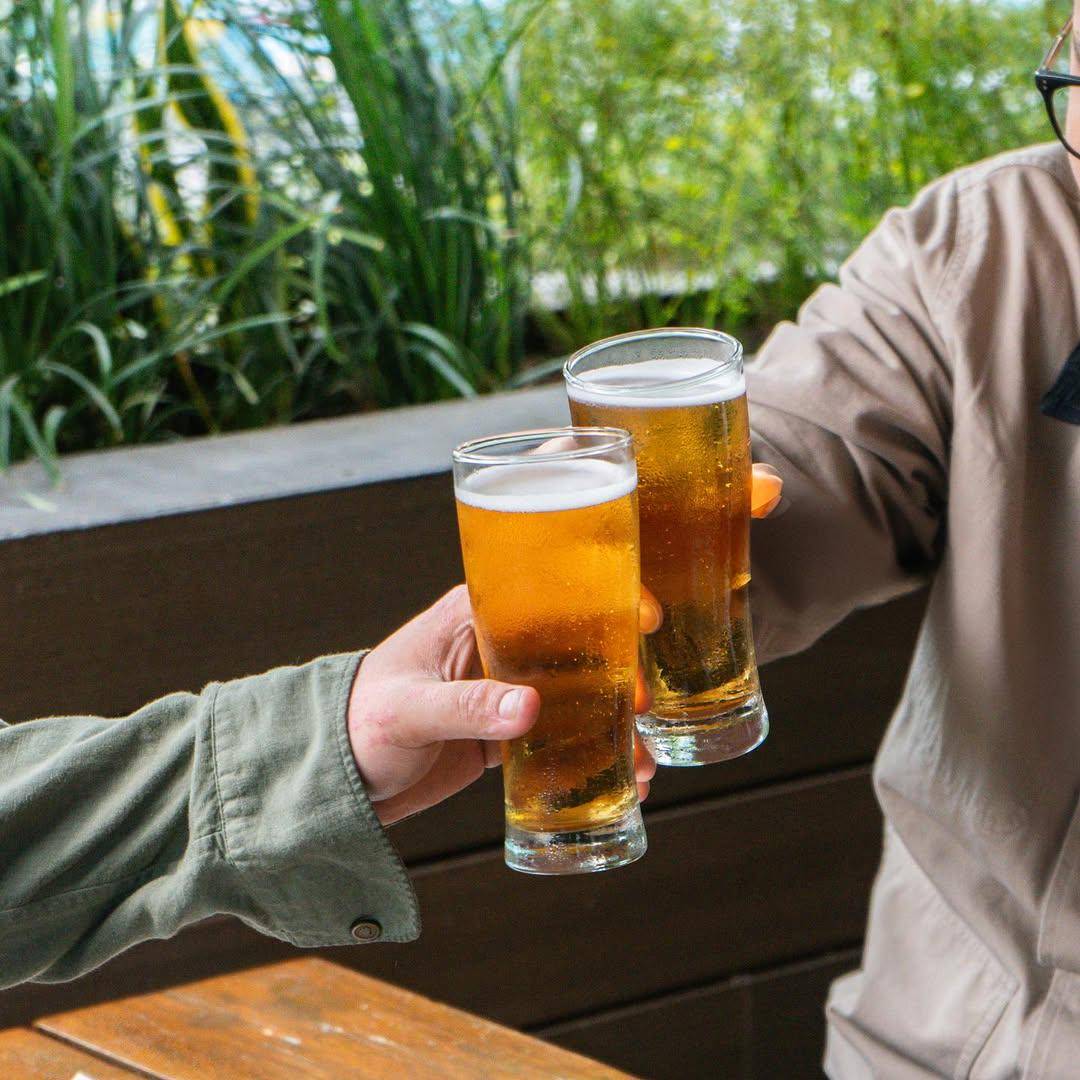 Potret Beer Garden, Jakarta Selatan