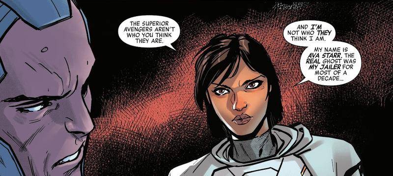Ava Starr (dok. Marvel Comics)