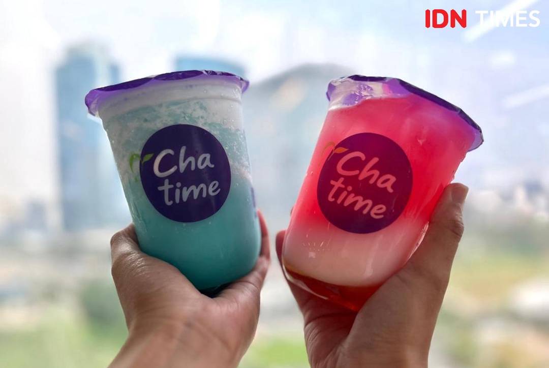 Potret Menu Kolaborasi Chatime dan Cimory