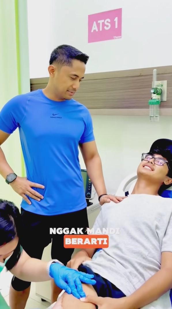 kondisi anak Hengky Kurniawan (instagram.com/hengkykurniawan)