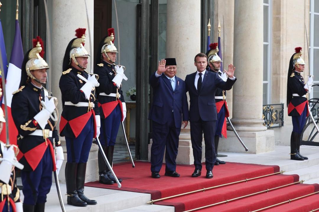 Bertemu Macron, Prabowo Turut Bahas Isu Palestina