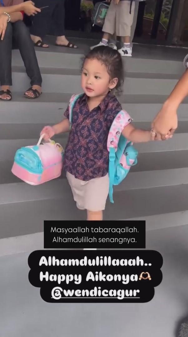 anak artis hari pertama sekolah 2025 (instagram.com/revtiayunatasya)