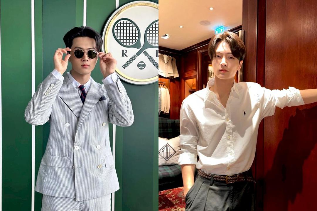 potret Jay ENHYPEN di event Ralph Lauren