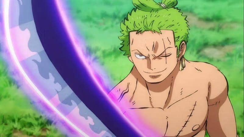 Zoro menguasai Enma (dok. Toei Animation/One Piece)