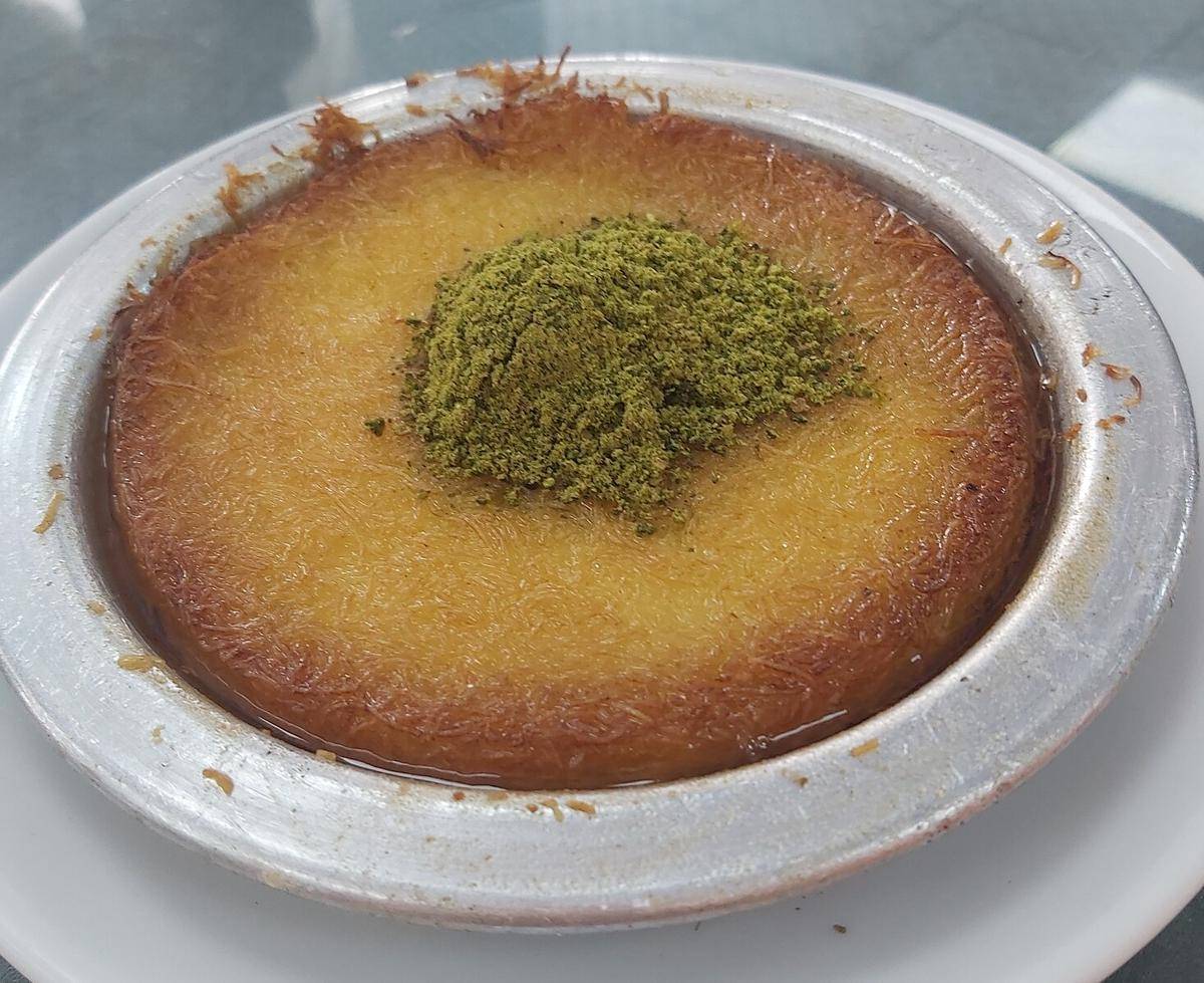 ilustrasi kunafa (commons.wikimedia.org/Basak)