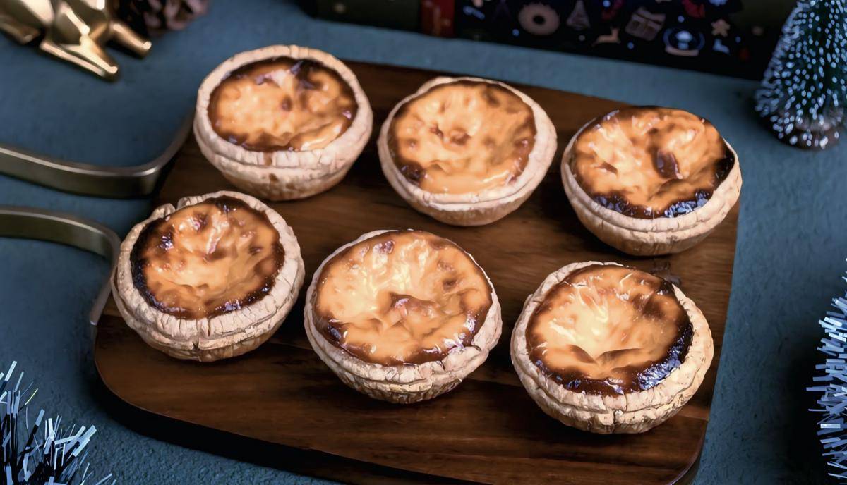 Portuguese egg tart di Amarella Patisserie (instagram.com/amarella.patisserie)
