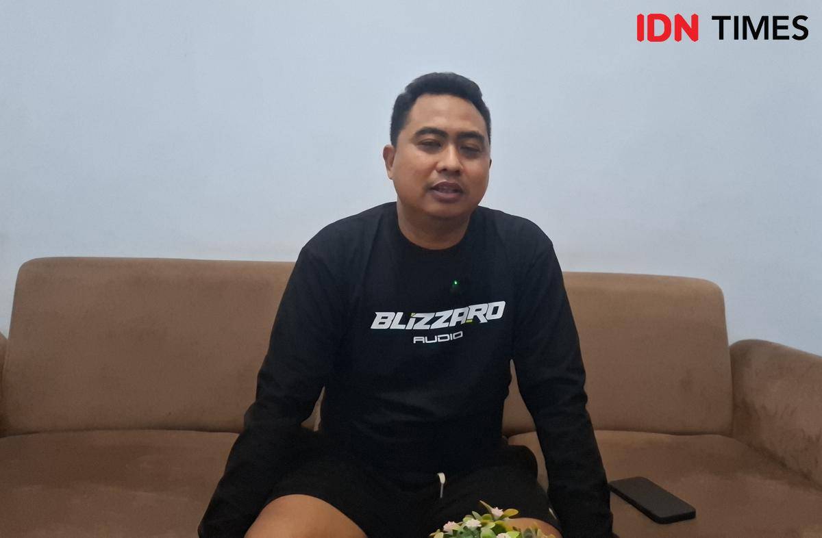 Ketua Paguyuban Sound Malang Bersatu, David Stevan Laksamana Perwirayuda. (IDN Times/Rizal Adhi Pratama)
