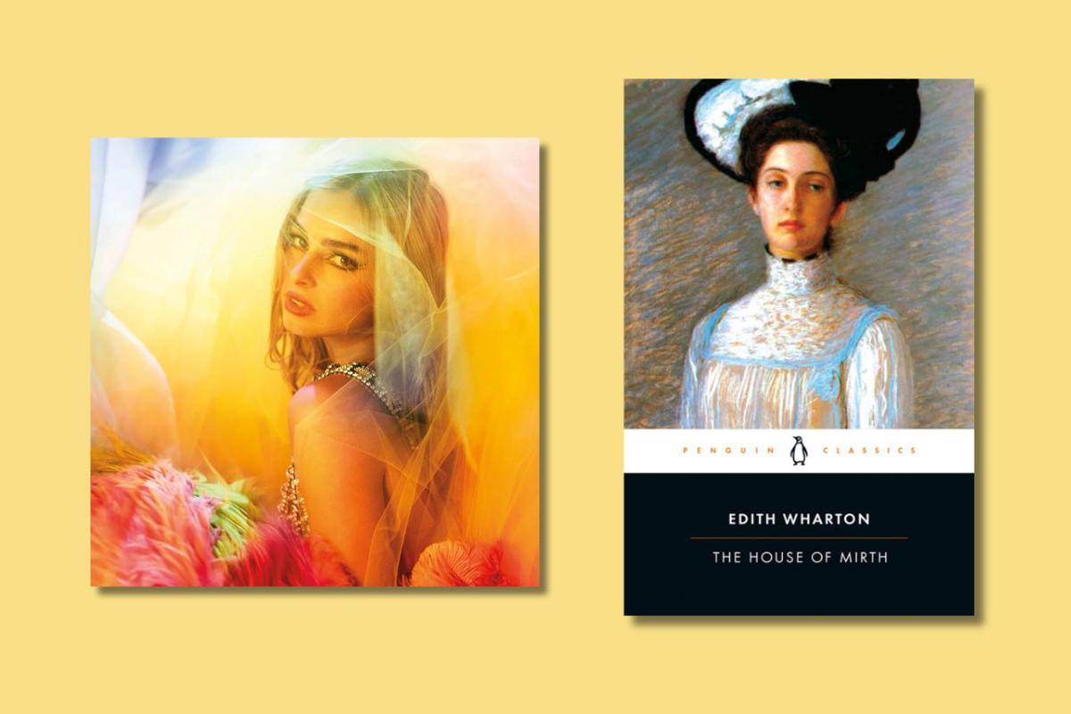 album Addison milik Addison Rae dan novel The House of Mirth karya Edith Wharton