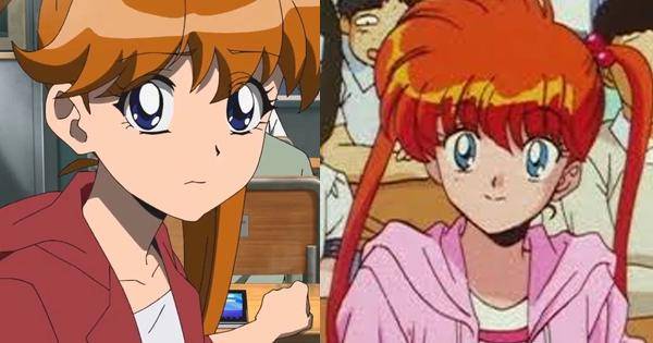 Kyoko Inaba dari versi lama dan baru - Jigoku Sensei Nube
