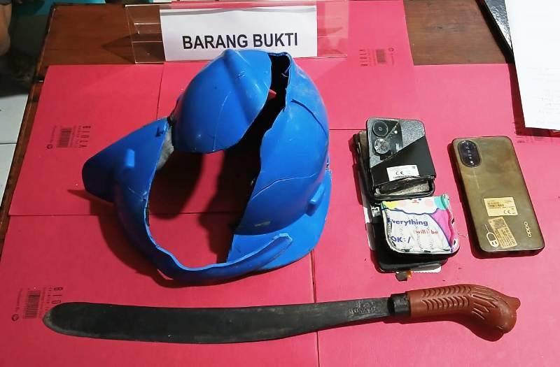 BB milik tersangka MA
