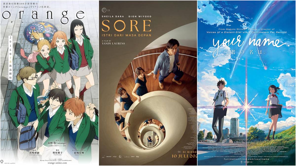 Anime mirip Sore: Istri dari Masa Depan (dok. Telecom Animation Film x Cerita Films x Comix Wave Films)