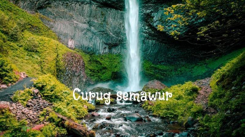 Gambar Curug Semawur di Kendal