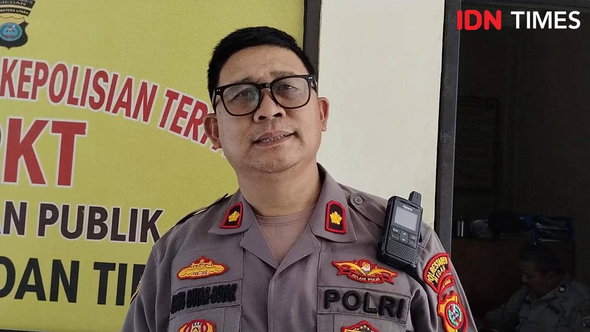 Kapolsek Medan Timur Kompol Agus Butar-butar (IDN Times/Eko Agus Herianto)