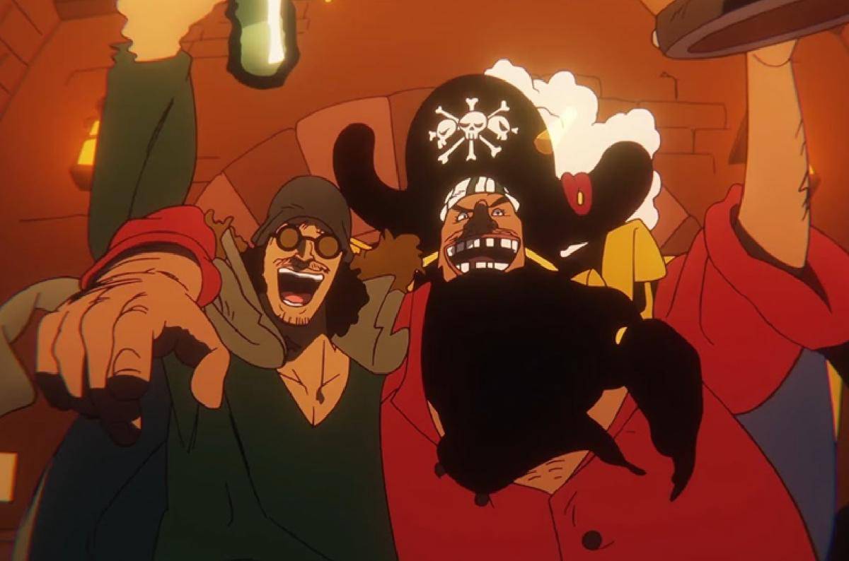 Kuzan dan Kurohige (dok. Toei Animation/One Piece)