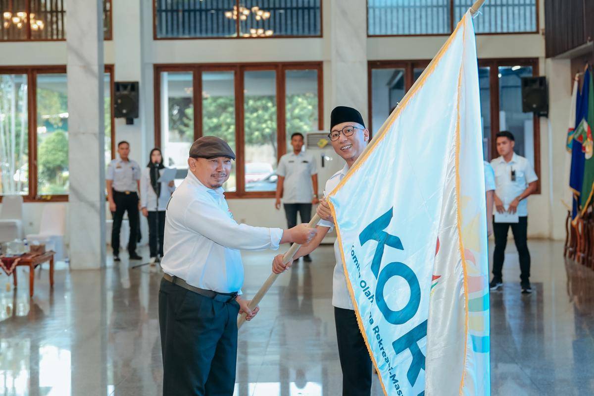Pelepasan KORMI dalam Fornas oleh Gubernur Lampung, Rahmat Mirzani Djausal. (IDN Times/istimewa l)