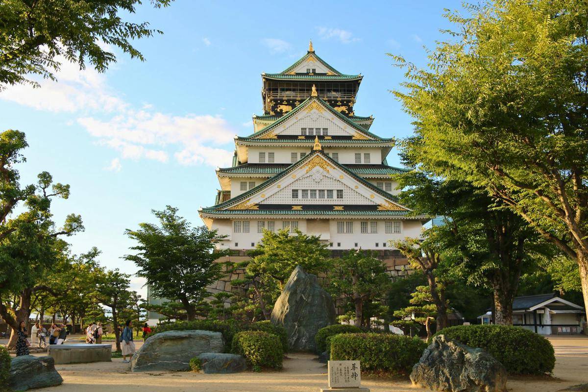 ilustrasi Osaka Castle (pexels.com/Bruna Santos)