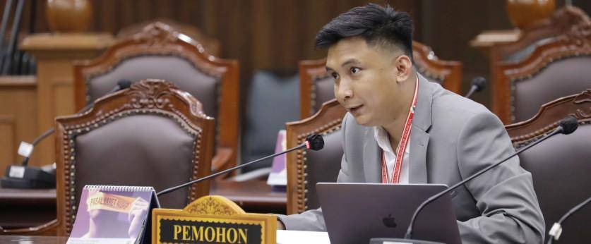 Pemohon Juhaidy Rizaldy Roringkon