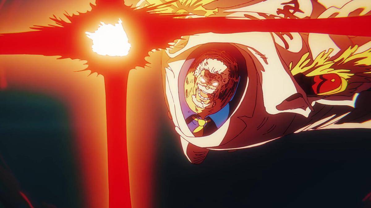Garp di Hachinosu/Pirate Island (dok. Toei Animation/One Piece)