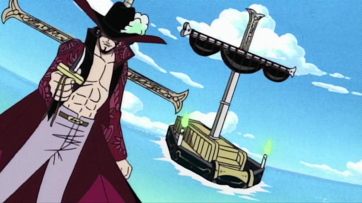 Dracule Mihawk di Baratie (dok. Toei Animation/One Piece)