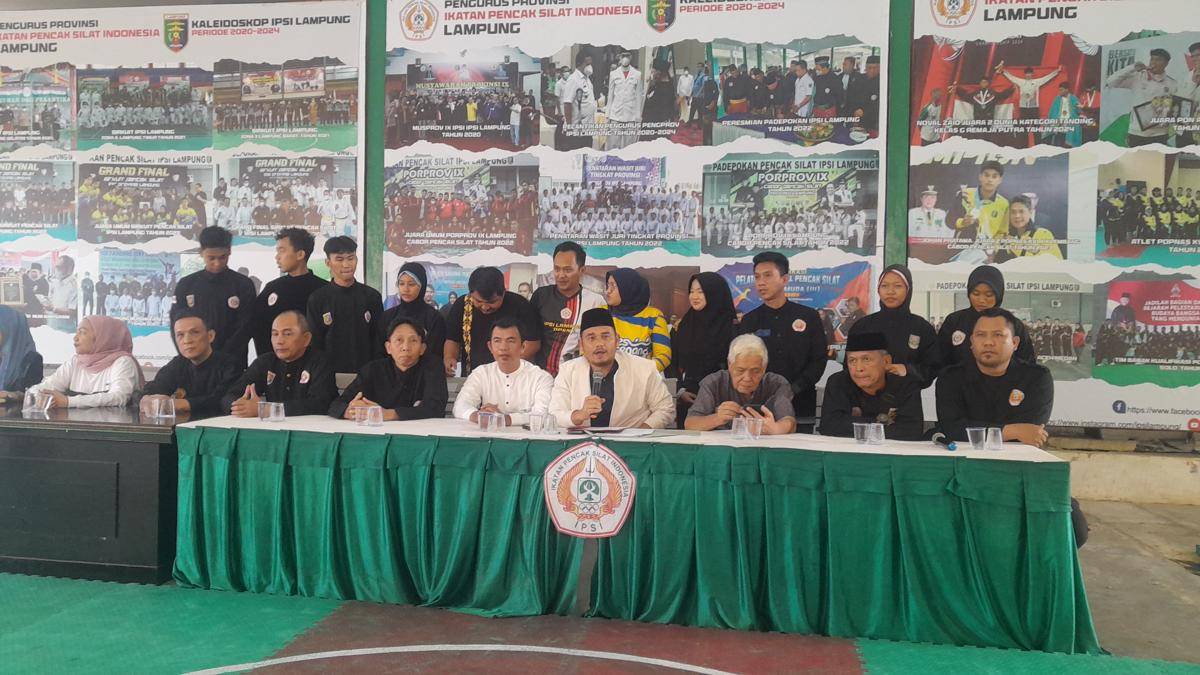 Pertemuan di padepokan IPSI Lampung. (IDN Times/Muhaimin)