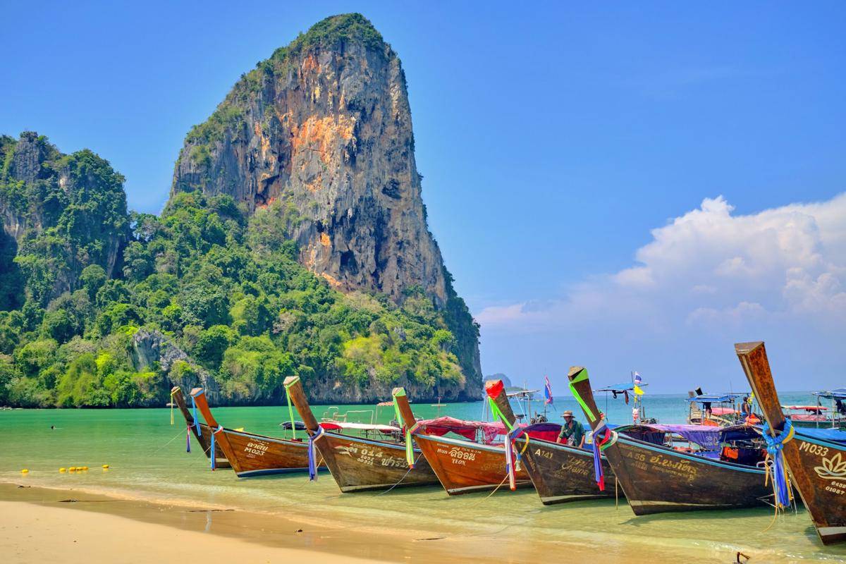 Railay Beach di Thailand