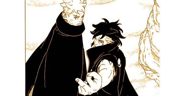 Kawaki mengacungkan jari tengah ke Jura - Boruto TBV