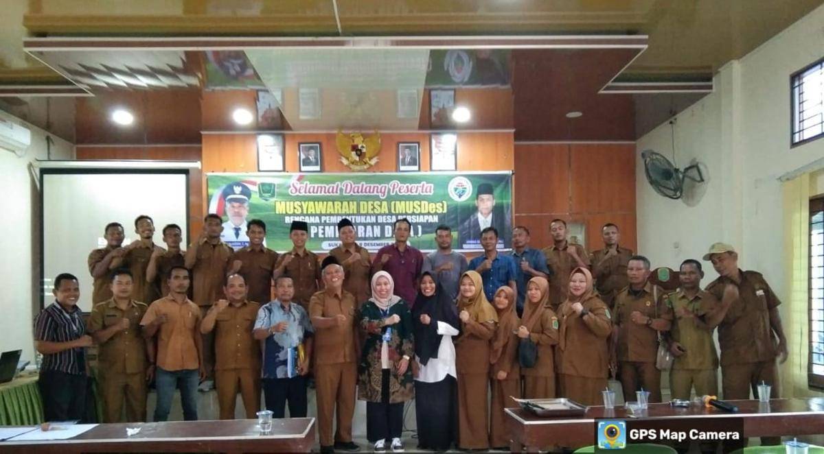 UMA dan Dinas PMD Labuhanbatu Utara Lakukan Pendampingan Pemekaran Desa
