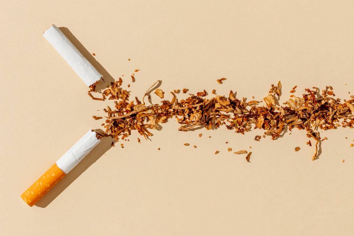 ilustrasi tembakau dan nikotin yang terdapat pada rokok (freepik.com/freepik)