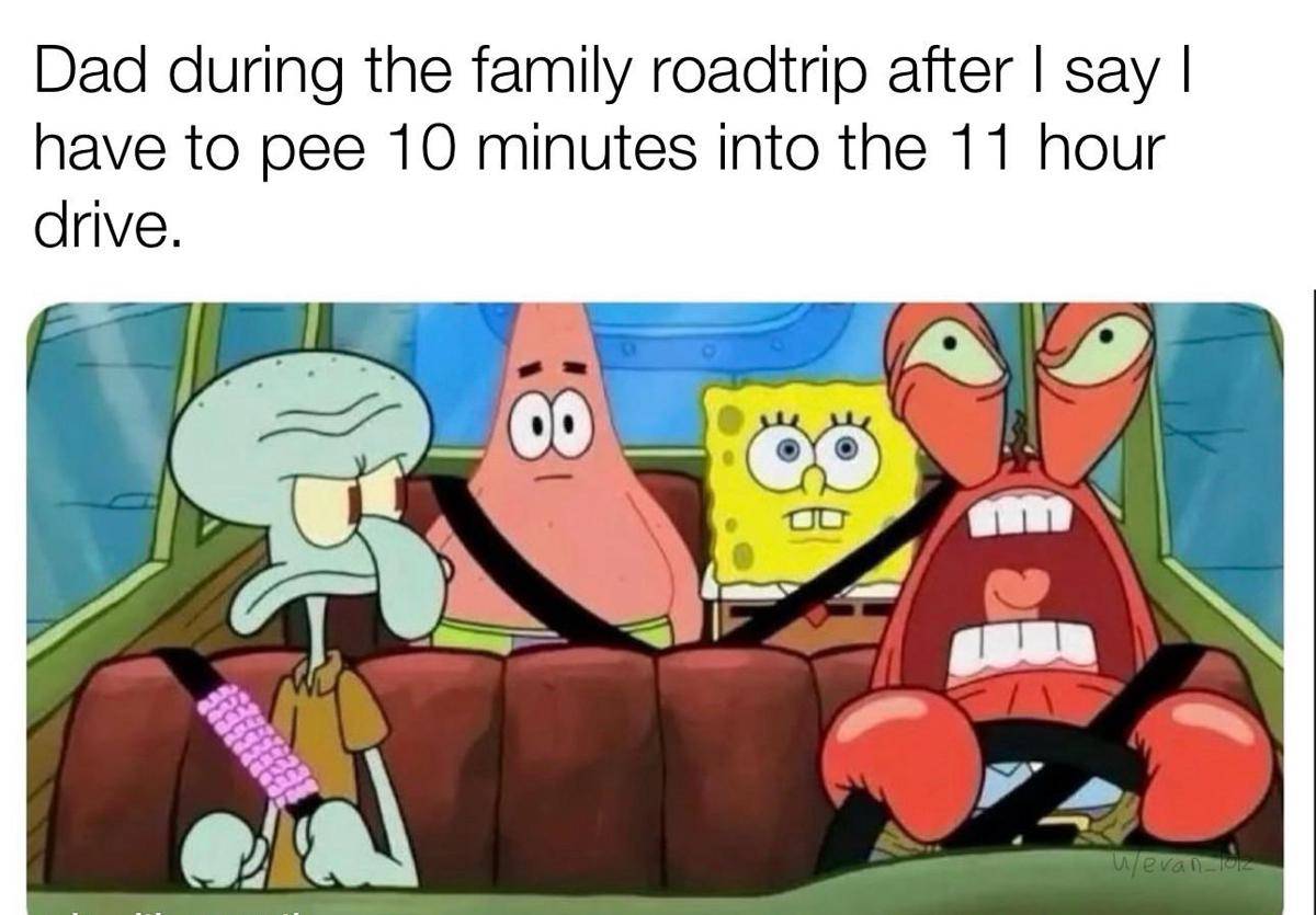 8 Meme SpongeBob tentang Kumpul Keluarga, Ada Aja Momen Lucunya