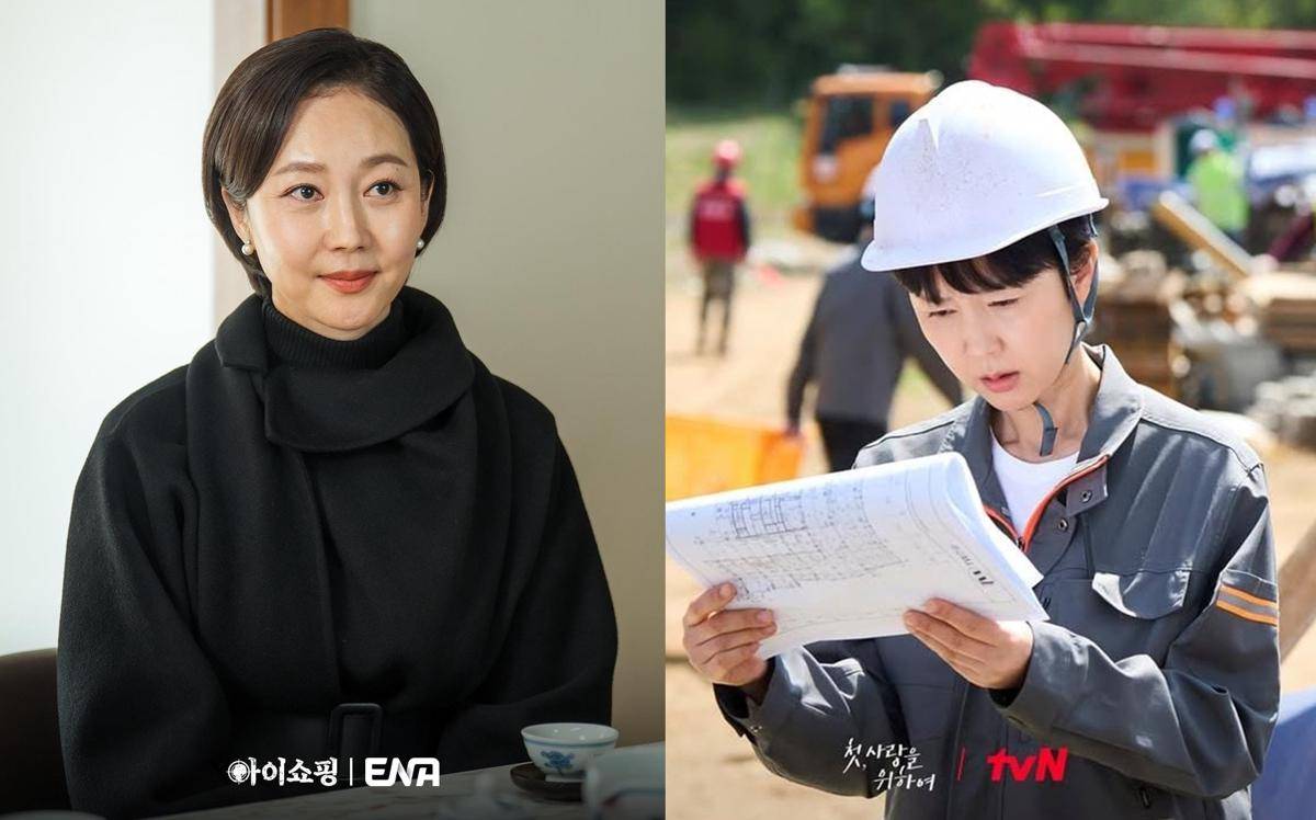 Yum Jung Ah di drama The Defects (instagram.com/channel.ena.d) | Yum Jung Ah di drama Love Take Two (instagram.com/tvn_drama)