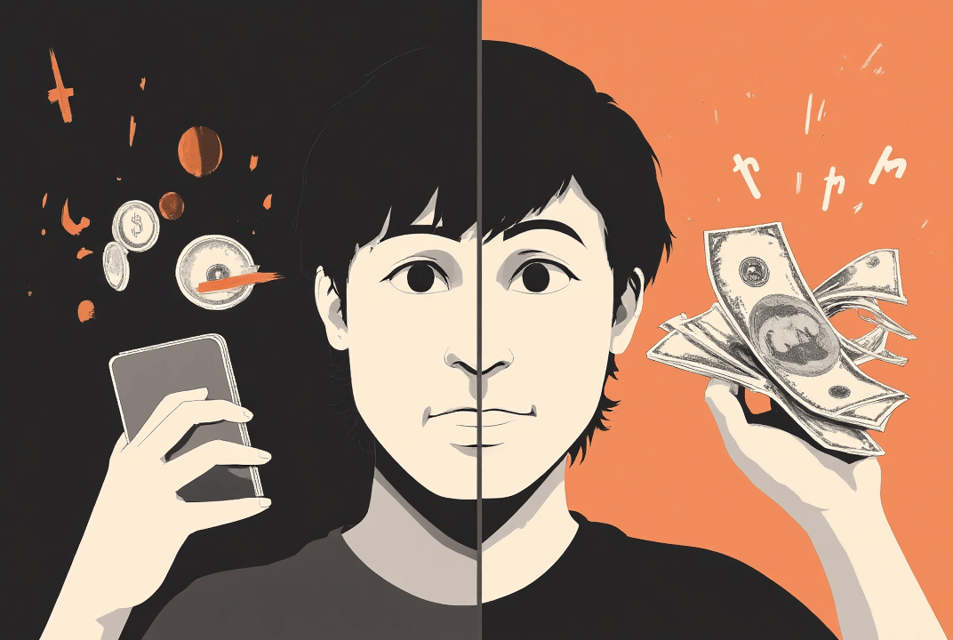 Kiri (SCAM) & Kanan (Kaya) dari airdrop