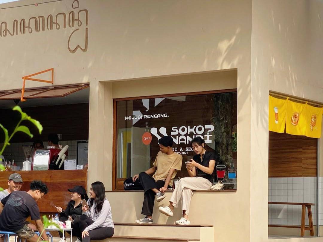 Sokonandi Corner, Kafe di Jogja dengan Vibes ala Gigi Susu Bali